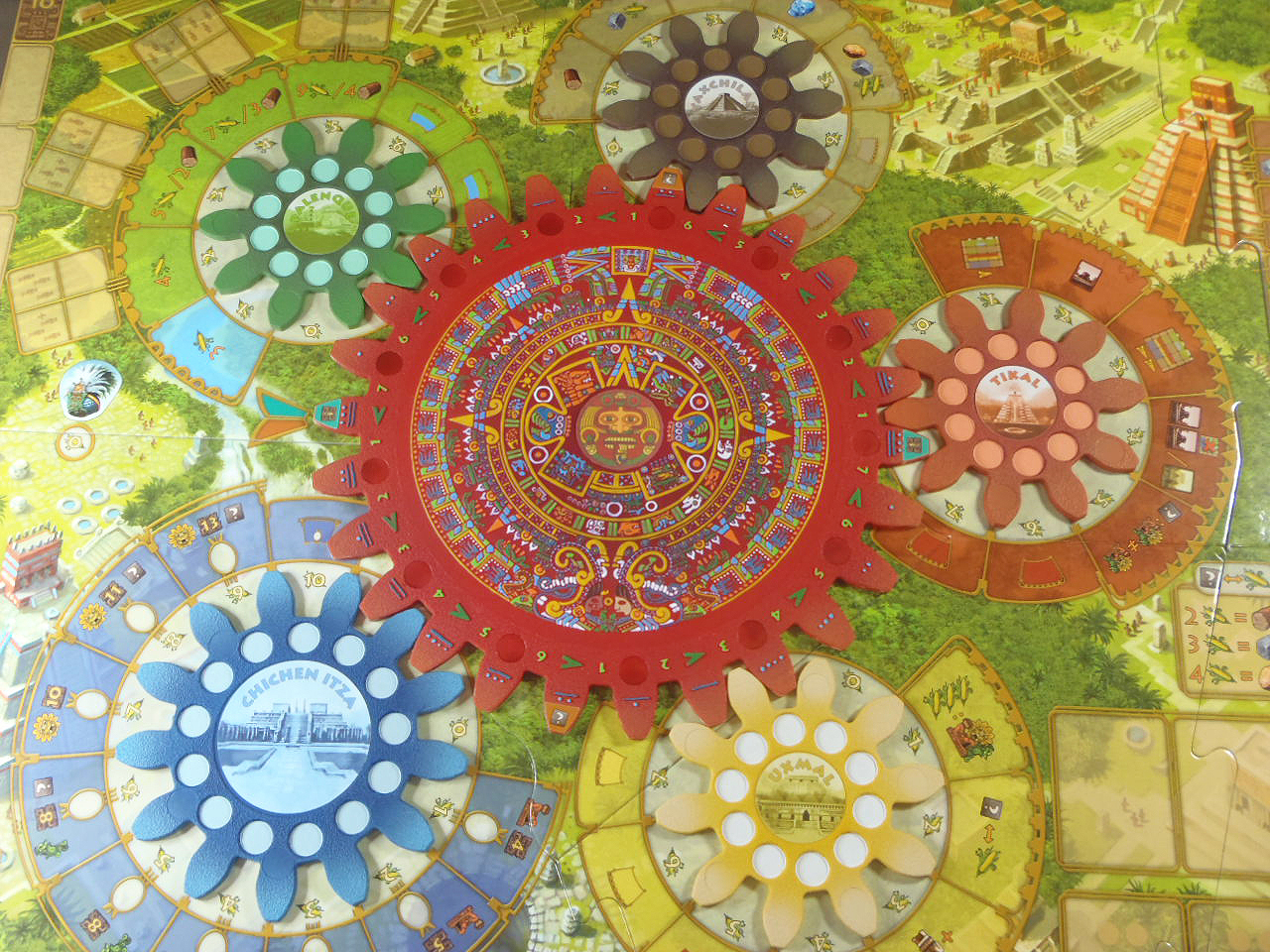Tzolk in Wondercat Painting Tzolk in Wondercat Painting